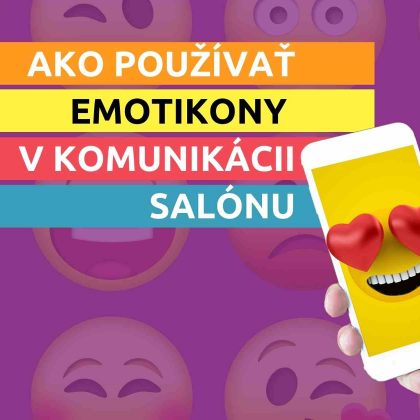 Ako používať emoji v komunikácii salónu?
